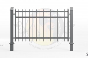 przęsło ogrodzeniowe 27h2